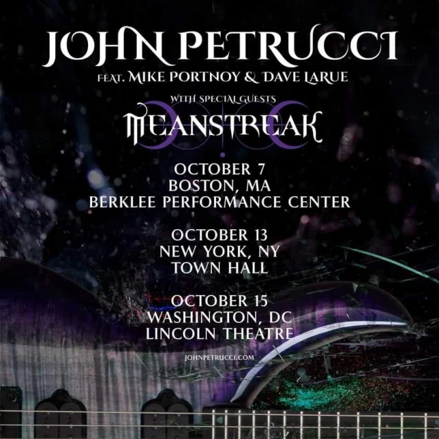 john petrucci mike portnoy tour dates, DREAM THEATER’s JOHN PETRUCCI Announces Solo Tour Feat. MIKE PORTNOY On Drums