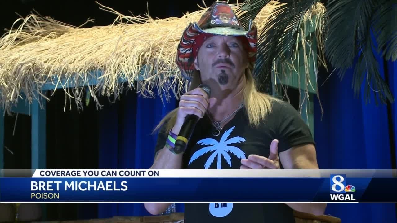 Video Thumbnail: Bret Michaels inducted into Central PA Music Hall of Fame