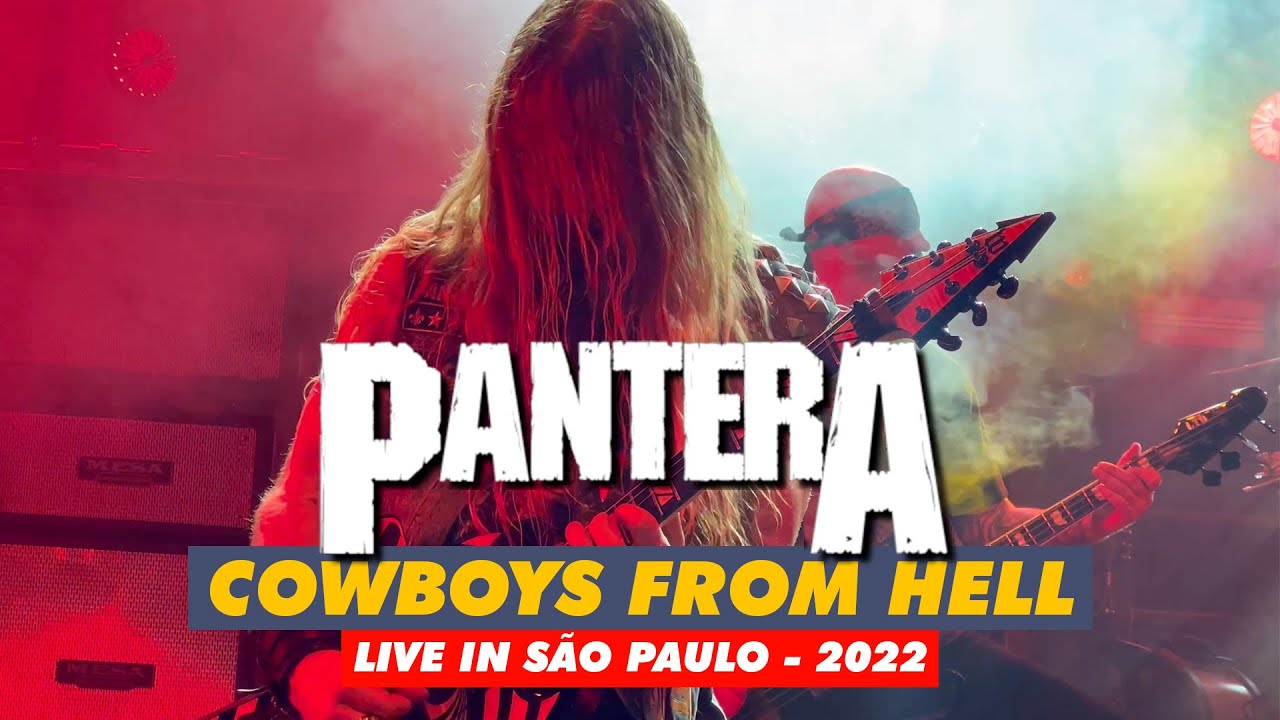Video Thumbnail: PANTERA | COWBOYS FROM HELL | LIVE | SÃO PAULO 🇧🇷 – 15-12-2022 | 4K VIDEO