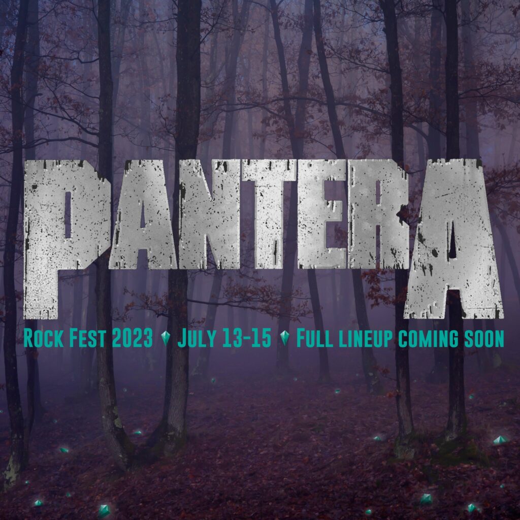 pantera,pantera rock fest,pantera rock-fest,pantera wisconsin,pantera tour,pantera tour dates, PANTERA Announced For Wisconsin&#8217;s ROCK FEST 2023 Festival