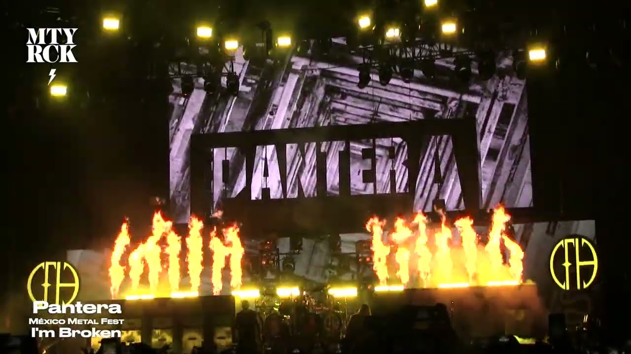 Video Thumbnail: Pantera tocando "I'm Broken" en Monterrey Metal Fest 2022