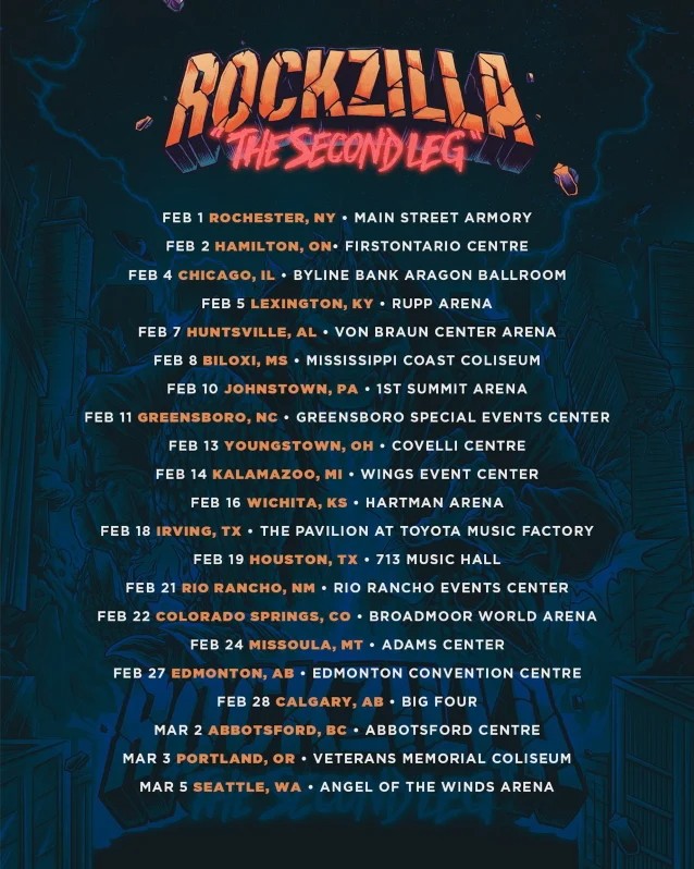 papa roach,falling in reverse,papa roach falling in reverse,papa roach falling in reverse tour,papa roach tour,papa roach tour dates,papa roach 2023 tour,papa roach rockzilla,falling in reverse tour,falling in reverse tour dates, PAPA ROACH And FALLING IN REVERSE Announce The Second Leg Of Their ‘Rockzilla’ Tour