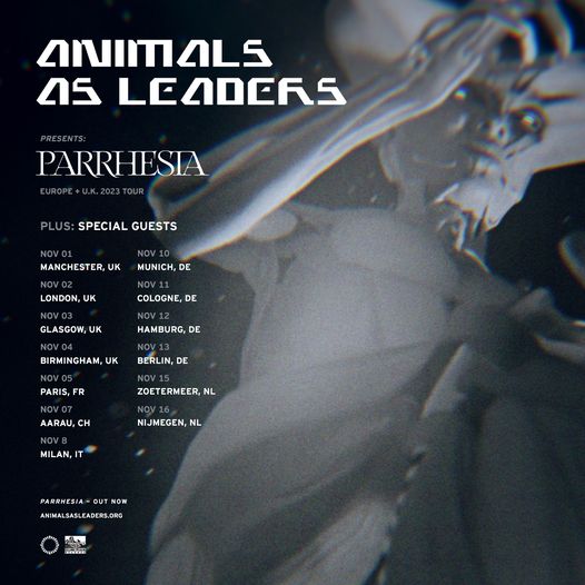 animals as leaders,animals as leaders tour,animals as leaders tour dates,animals as leaders 2023 tour dates,animals as leaders european tour,animals as leaders 2023 european tour,animals as leaders 2023 uk tour dates, ANIMALS AS LEADERS Announce Rescheduled Dates For European/UK Tour