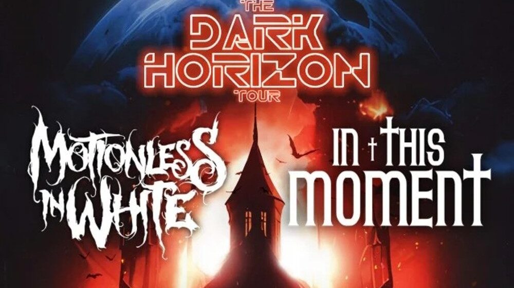 in this moment,motionless in white,in this moment motionless in white tour,in this moment tour dates,motionless in white tour dates,the dark horizon tour,dark horizon tour dates, MOTIONLESS IN WHITE And IN THIS MOMENT Announce ‘The Dark Horizon’ 2023 Tour Dates
