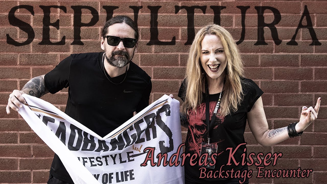 Video Thumbnail: ANDREAS KISSER guitarist of Sepultura – Interview 12.08.2023 – HeadBangers LifeStyle