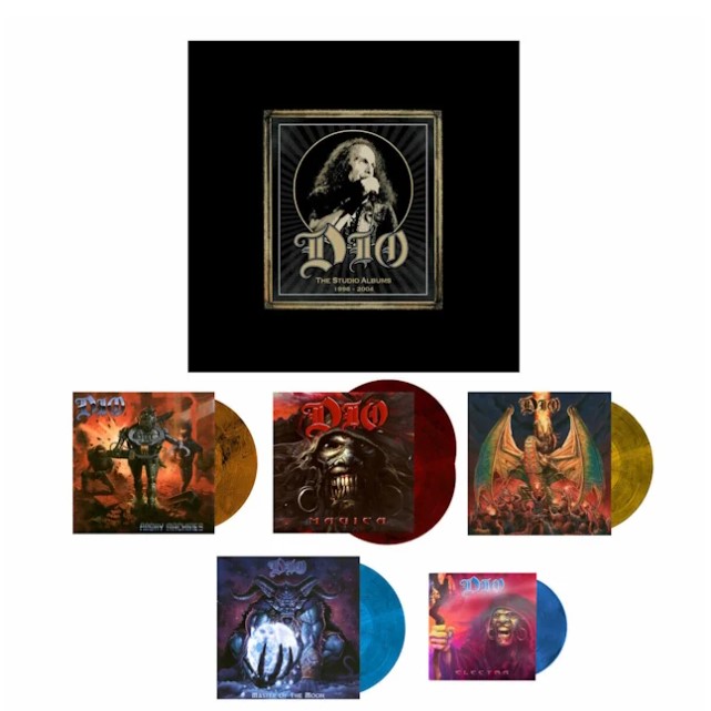 dio,dio band,dio box set,ronnie james dio,dio songs,dio albums,dio band members,dio band logo,dio band shirt,dio band songs,dio band genre,dio band mascot,dio band t shirt,new dio box set,unreleased dio songs, DIO: ‘The Studio Albums: 1996-2004’ Limited-Edition Deluxe Box Sets Arriving In September