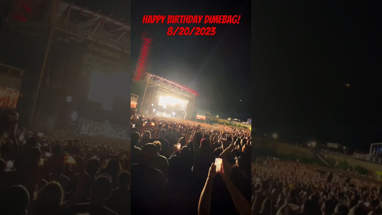 Video Thumbnail: Pantera Live Austin Tx #pantera #music  (Singing Happy Birthday to Dimebag) 8/20/2023