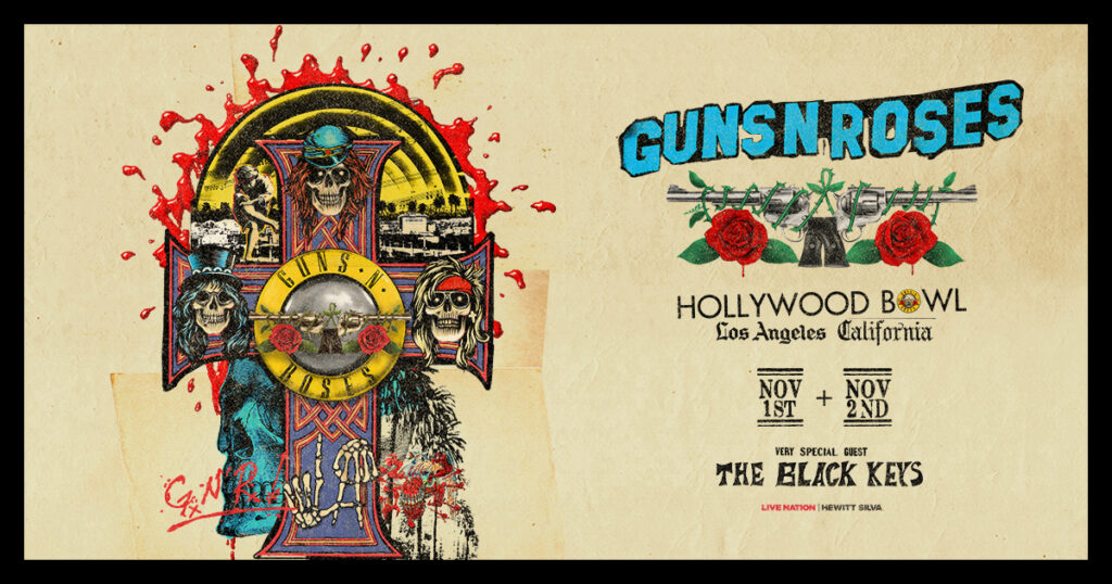 guns n' roses,guns n roses,guns n' roses hollywood bowl,guns n roses hollywood bowl,guns n roses hollywood bowl tickets,guns n roses tour,guns n' roses hollywood bowl 2023,guns n roses tour 2023,guns n roses hollywood bowl 2023,guns n roses live 2023,guns n roses tour 2023 live,guns n roses nightrain presale,guns and roses nightrain presale code,guns n roses live in hollywood,guns n' roses at power trip,guns n' roses at power trip epic homecoming, GUNS N’ ROSES Announce Two Shows at the Legendary Hollywood Bowl