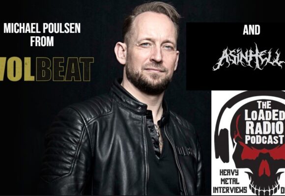 michael poulsen,volbeat singer,volbeat singer new band,volbeat singer death metal band,volbeat singer name,asinhell band,asinhell interview,volbeat singer death metal,volbeat band members,asinhell death metal,asinhell death metal band,asinhell album,asinhell songs,michael poulsen new band,michael poulsen volbeat,michael poulsen interview,michael poulsen podcast,asinhell, VOLBEAT&#8217;s MICHAEL POULSEN Talks ASINHELL, 3 Essential Death Metal Albums And His Love For CHUCK SCHULDINER On THE LOADED RADIO PODCAST