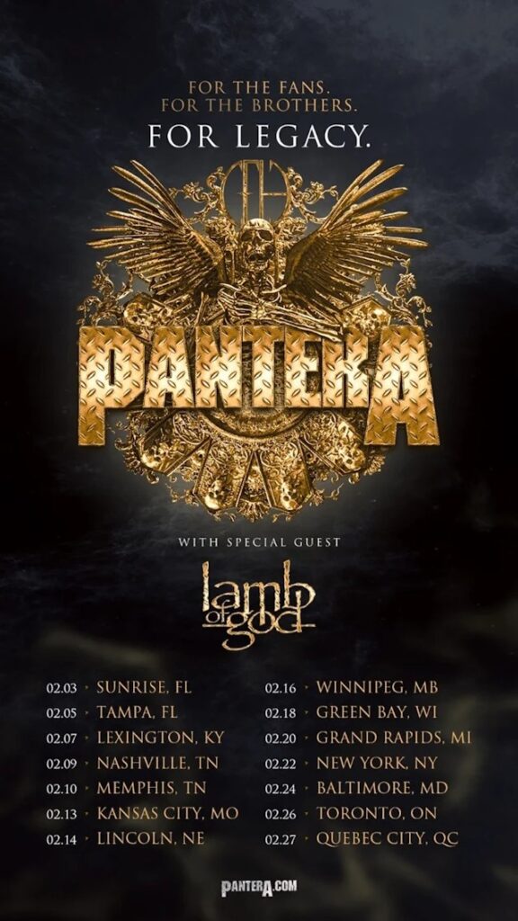 pantera,lamb of god,pantera tour,pantera tour dates,pantera 2024 tour dates,pantera lamb of god tour,pantera lamb of god tour dates 2024,pantera lamb of god tour dates,pantera 2024,pantera live 2024,pantera 2024 tour,pantera headline tour,pantera headline tour 2024,pantera band,pantera band live,lamb of god tour,lamb of god tour dates,lamb of god tour dates 2024, PANTERA Announce 2024 North American Tour Dates With LAMB OF GOD