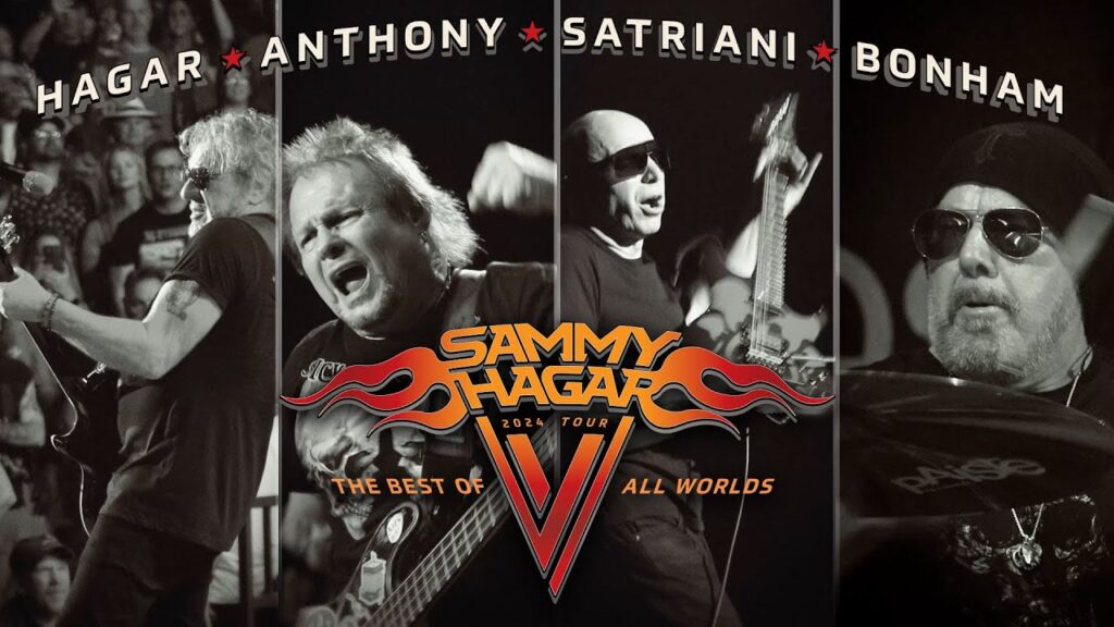 Sammy Hagar/Michael Anthony/Joe Satriani/Jason Bonham 2024 Tour w/ Loverboy
