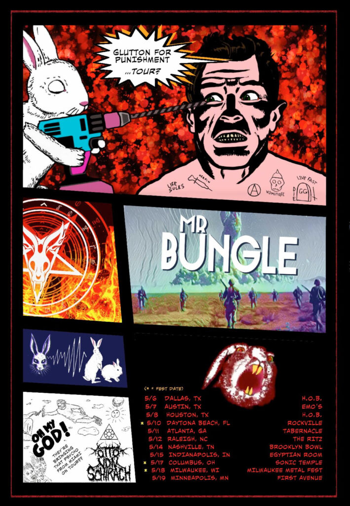 MR. BUNGLE Announce Spring U.S. Tour Dates Loaded Radio