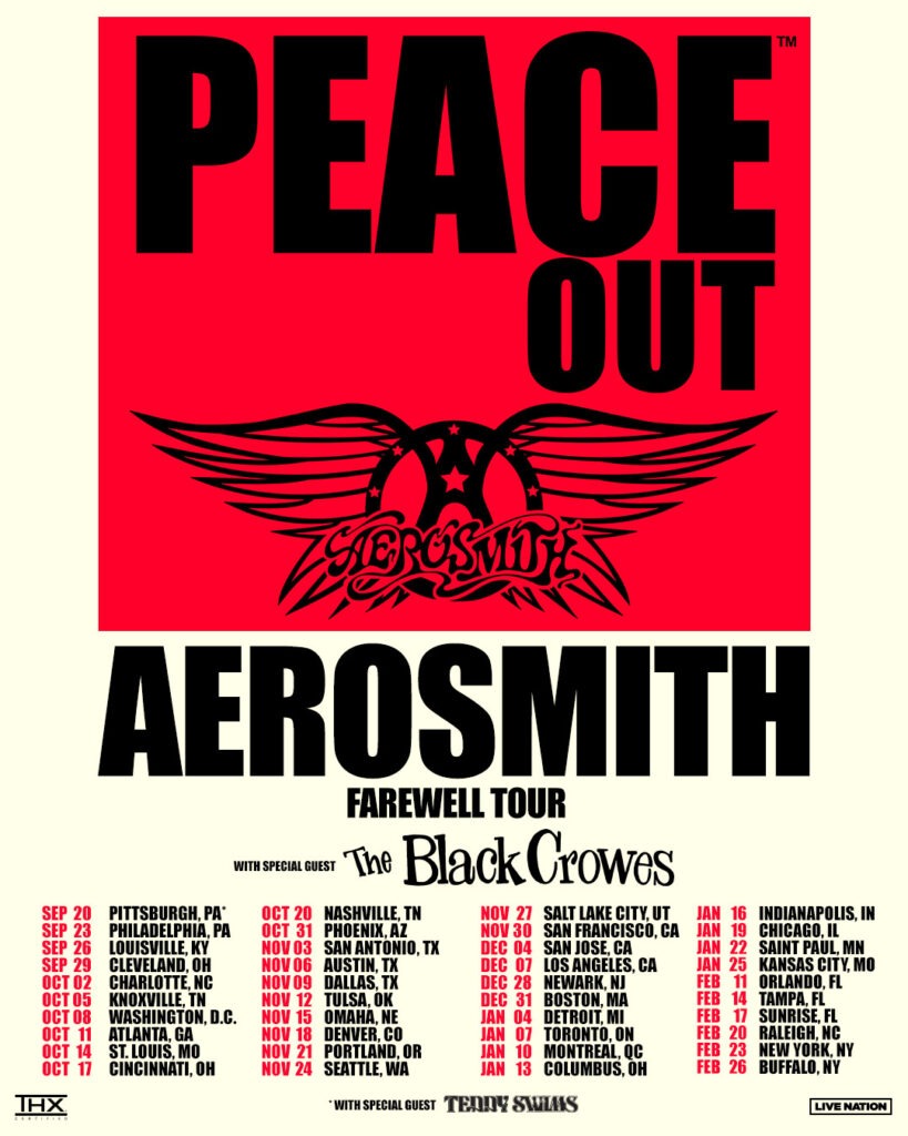 aerosmith,aerosmith songs,aerosmith tour,aerosmith tour 2024,aerosmith lead singer,aerosmith tour update,aerosmith tour dates,aerosmith peace out,aerosmith peace out tour,aerosmith 2024 tour,aerosmith 2024 tour dates,aerosmith live,aerosmith live 2024, AEROSMITH Reveal Rescheduled &#8216;Peace Out&#8217; Farewell Tour Dates