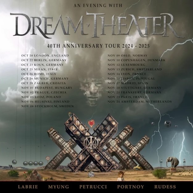 dream theater,dream theater tour,dream theater european tour,dream theater live,dream theater 2024 tour,dream theater drummer,dream theater 2024 european tour,dream theater mike portnoy,dream theater 2024 tour dates,dream theater mike portnoy tour,dream theater tour 2024,dream theater tour 2024 europe, DREAM THEATER Announces European Tour Dates; First With MIKE PORTNOY In 14 Years